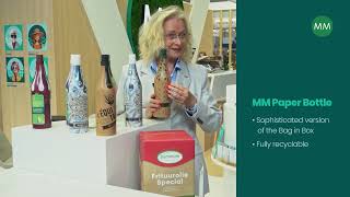 MM Paper Bottle a revolutionary solution for liquid packaging [upl. by Eadahc]