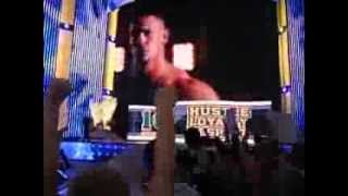 John Cena Entrance Live 2013  Video From Ringside johncena wwe [upl. by Elleinaj]