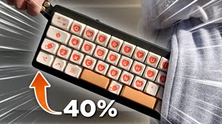 This keyboard can fit into your POCKETTH40 [upl. by Baelbeer]