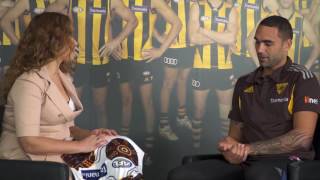 Shaun Burgoyne talks about his Indigenous Round guernsey design [upl. by Yahsed]