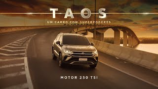 Taos  Motor 250 TSI  VW Brasil [upl. by Amairam]