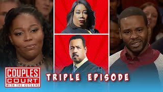 Triple Episode A Marriage is Falling Apart due to Cheating Accusations  Couples Court [upl. by Upton]