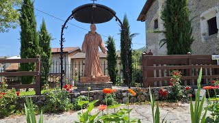 Santuario della Madonna Addolorata della Cornabusa Valle Imagna Bergamo [upl. by Karlee]