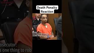 Joseph McAlpin  Reaction to death penalty sentencing in court shorts courtroom fyp [upl. by Feer]