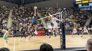 Hawaii Rank 1 vs Long Beach Rank 2 Mens College Volleyball 2024 [upl. by Malek503]