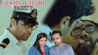 Goodachari Part 7  adivi sesh  COUPLE REACTION [upl. by Aneeuqahs]