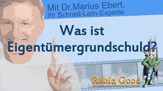 Was ist Eigentümergrundschuld [upl. by Barnabas]