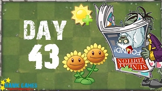 Plants vs Zombies 2  Modern Day  Day 43 Produce 3500 Sun No Premium [upl. by Eddy]