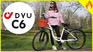 La MIGLIORE BICI ELETTRICA da DONNA  DYU C6 [upl. by Brockwell630]