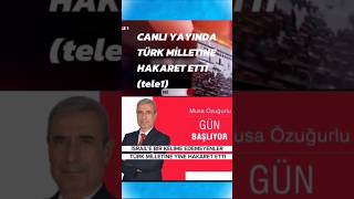 Tele1de canlı yayın skandalı Türk Milletine hakaret etti tele1 skandal haber chp özgürözel [upl. by Cinimmod526]