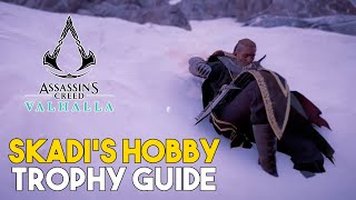 Assassins Creed Valhalla Skadis Hobby Trophy Guide [upl. by Neemsaj689]