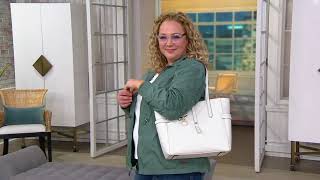 RADLEY London Abington Road Large Leather Zip Top Shoulder Bag on QVC [upl. by Atrim]