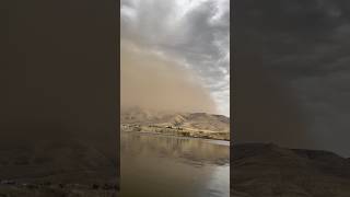 My Dad Filming A Huge Sandstorm Coming Over Clarkston Washington To Lewiston Idaho [upl. by Candyce432]