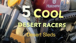 5 of the Coolest Desert Racing Motorcycles Desert Sleds [upl. by Normand]