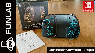 FUNLAB Luminous  The Best Wireless Joypad for Nintendo Switch Switch OLED  Temple [upl. by Homere]