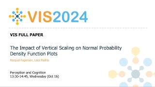 The Impact of Vertical Scaling on Normal Probability Density Function Plots  Fast Forward  VIS 20 [upl. by Henning125]