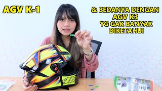 Review AGV K1 3 Jutaan amp Bedanya dgn AGV K3sv yang Jarang Diketahui  Helm Mirip AGV Pista Rossi [upl. by Danni]