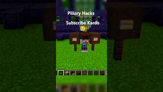 Halloween pillory Builds Easy Hacks 🎃 💀minecraft viralshorts hacks [upl. by Nalac]