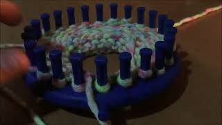 Telaio circolare  Tutorial Berretto  Loom knitting [upl. by Llenrap]