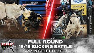 FULL 1515 BUCKING BATTLE ROUND Springfield 2017 [upl. by Mcclish]