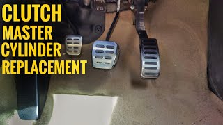 VOLKSWAGEN CLUTCH MASTER CYLINDER REPLACEMENT [upl. by Iaj]