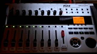 Zoom R24 Mixdown  Setting Accurate Levels [upl. by Ikila]