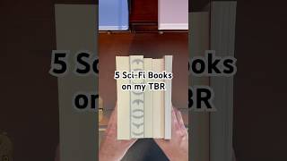 5 Science Fiction Books on my TBR reading booktube sciencefiction author library rary [upl. by Galatea]