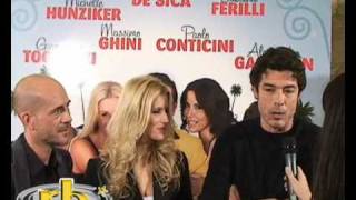 HUNZIKER GASSMAN TOGNAZZI  intervista Natale a Beverly Hills  WWWRBCASTINGCOM [upl. by Zanahs]