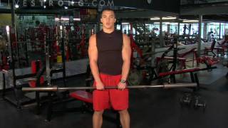 How to Do Upright Barbell Rows [upl. by Pang688]