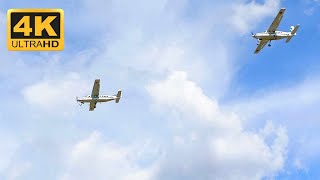 Cessna c208 grand caravan EX and Cessna c208 caravan formation landing at chiang mai airport [upl. by Dyer]