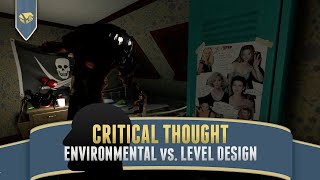 Explaining Environmental Design vs Level Design in Videogames  Critical Thought [upl. by Hallagan]