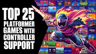 Top 25 Best Offline Platformer Games for Mobile with Controller Support [upl. by Joed]