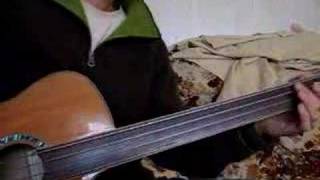 Fretless Acoustic Bass Sailors Hornpipe [upl. by Saixela]