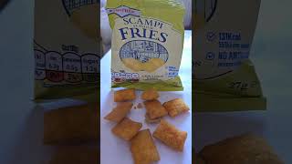 SMITHS SCAMPI FLAVOUR FRIES SCAMPI amp LEMON scampi snacks crisp lemon shorts [upl. by Navis]