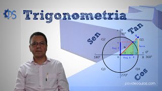 ENGENHARIA Topografia  Trigonometria Básica  Círculo Trigonométrico  Seno Cosseno e Tangente [upl. by Notfol]