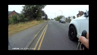 YE59DPY Audi Q7 driver close pass of cyclist Essex Police result Course or Conditional Offer [upl. by Solakcin]