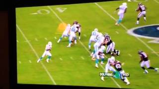 Antonio Smith vs Richie Incognito [upl. by Sudderth]