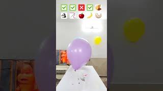 Fantastic Asmr Catching Big Balloons popping  Ice Cream Can burst Balloon😨🎈shorts viralvideo [upl. by Marjana539]