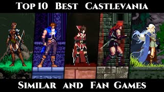 Top 10 Best Castlevania Similar and Fan Games Metroidvania style [upl. by Tabbi]