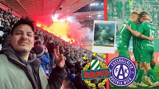 Mein ERSTES WIENDERBY  So KRANK ist die STIMMUNG 🤯🔥  SK Rapid Wien vs FK Austria Wien  CedrikTV [upl. by Ennairda596]