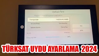 TÜRKSAT 4A OTOMATİK UYDU AYARLAMA 2024 [upl. by Eusoj807]