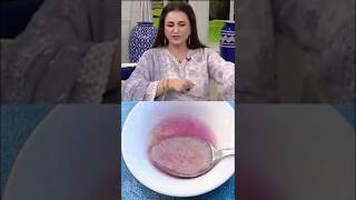 😮Saba Faisal ne apny healthy balon ka secret BTA Dia How to make hair mask shorts youtubeshorts [upl. by Pickett549]