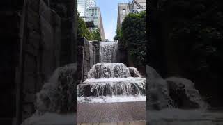 Waterfall at Greenacre Park Manhattan New York [upl. by Mackintosh]