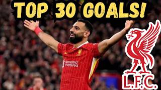 Top 30 Goals of Mo Salah for Liverpool – Unforgettable Moments from a True Legend [upl. by Ahseekal]