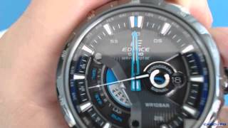 Casio Edifice Wave Ceptor Solar EQWA1000B1AER [upl. by Nyrrat]