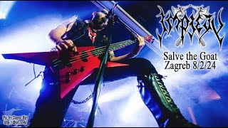 IMPIETY  Salve the Goat Live in Croatia [upl. by Ahsinan]