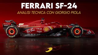 FERRARI SF24 questa è una rossa MOLTO CONSISTENTE  con Giorgio Piola [upl. by Eugnimod]