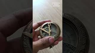 Push Button Brass Antique Compass 3inch [upl. by Anert835]