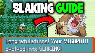 HOW TO GET SLAKING ON POKEMON EMERALD [upl. by Nedi594]