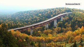 紅葉の三国峠  上士幌町 2013 Colored Leaves in Mikuni Pass [upl. by Haral756]